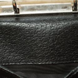 Pre Owned Gucci Black Nylon Agenda Cover