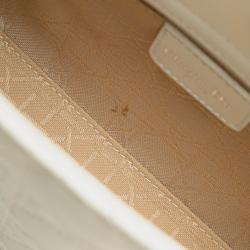 مملوكة مسبقًا Gucci Beige GG Wool Slim Belt Bag