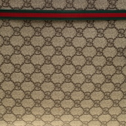 مملوكة مسبقًا حافظة مستندات بورتوفوليو غوتشي سوبريم GG كانفاس بيج