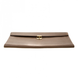 Gucci Brown Leather Vintage Document Case 