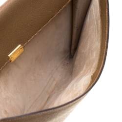 Gucci Brown Leather Vintage Document Case 