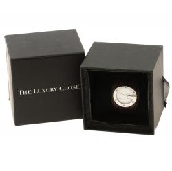 Pre Owned Gucci White 104 Bandeau Leather Women's Wristwatch 31 mm