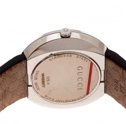 Gucci Silver Stainless Steel U-Play 129.4 Women's Wristwatch 35 mm