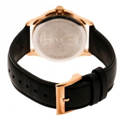 Pre Owned Gucci Green Gold Plated Stainless Steel Le Marché Des Merveilles 126.4 Women's Wristwatch 38 mm