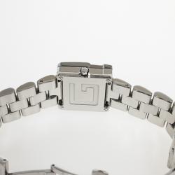 Gucci Cream Stainless Steel 3600J Women's Wristwatch 27MM
