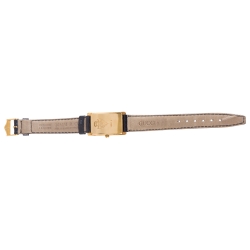 Gucci Silver Gold Plated 2600L Women's Wristwatch 19 mm