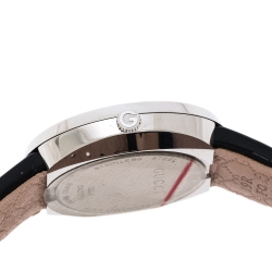 Pre Owned Gucci Silver Stainless Steel U-Play 129.4 Women's Wristwatch 35MM