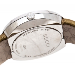 Gucci Silver Stainless Steel U-Play 129.4 Women's Wristwatch 35 mm