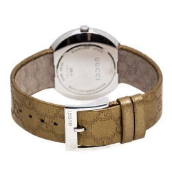 Gucci Silver Stainless Steel U-Play 129.4 Women's Wristwatch 35 mm
