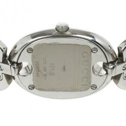 Gucci 121.5 MOP SS Marina Chain Womens Wristwatch 26 MM