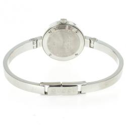 Pre Owned Gucci Flower SS Flower Silver Womens Wristwatch 26 MM