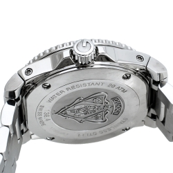 Pre Owned Gucci White Stainless Steel Dive 136.4 Women's Wriswatch 32 mm