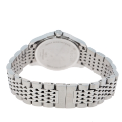 Gucci Silver White Stainless Steel G-Timeless 126.5 Women's Wristwatch 27 mm