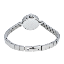 Pre Owned Gucci Mother Of Pearl Stainless Steel Diamantissima YA141503 Women's Wristwatch 22 mm