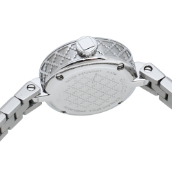 Pre Owned Gucci Mother Of Pearl Stainless Steel Diamantissima YA141503 Women's Wristwatch 22 mm