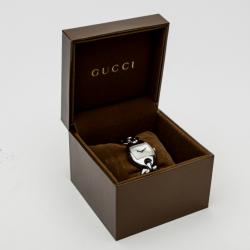 Pre Owned Gucci 121.5 MOP Stainless Steel Ladies Wristwatch 32 MM