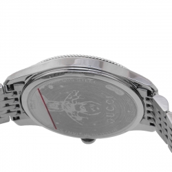 Gucci Black Stainless Steel G-Timeless YA1264154 Women's Wristwatch 36 mm 