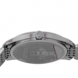 Gucci Black Stainless Steel G-Timeless YA1264154 Women's Wristwatch 36 mm 