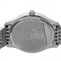 Gucci Black Stainless Steel G-Timeless YA1264154 Women's Wristwatch 36 mm 