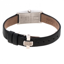 Pre Owned Harry Winston Mother of Pearl Diamond 18k White Gold 332LQW Women's Wristwatch 15MM