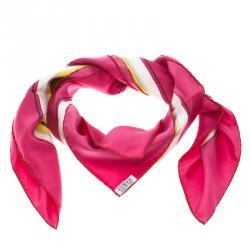 Pre Owned Hermes Multicolor Printed Silk  Bovclerie Moderne Square Scarf
