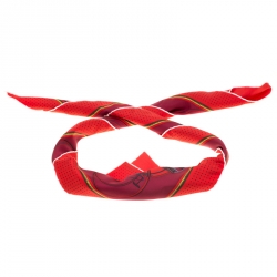 Pre Owned Hermes Multicolor Les Voitures A Transformation Printed Silk Square Scarf