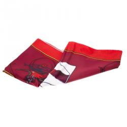 Pre Owned Hermes Multicolor Les Voitures A Transformation Printed Silk Square Scarf