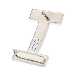 Pre Owned Hermes Rouge H Quizz H Belt Buckle