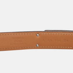 Pre Owned حزام هيرمس كيلي جلد ابسوم وردي 