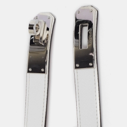 Pre Owned حزام هيرمس كيلي جلد ابسوم وردي 