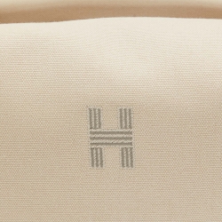 Pre Owned Hermes Natural Canvas Large Bride-a-Brac Pouch