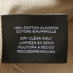 Pre Owned Hermes Natural Canvas Large Bride-a-Brac Pouch