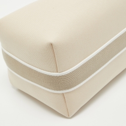 Pre Owned Hermes Natural Canvas Large Bride-a-Brac Pouch