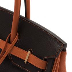 Hermes Bi-Color Togo Leather Made To Order Birkin 35