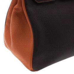 Hermes Bi-Color Togo Leather Made To Order Birkin 35