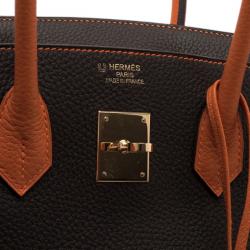 Hermes Bi-Color Togo Leather Made To Order Birkin 35