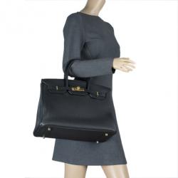 Hermes Black Togo Birkin 35