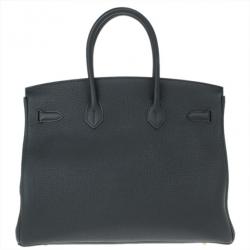 Hermes Black Togo Birkin 35