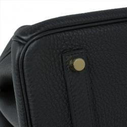 Hermes Black Togo Birkin 35