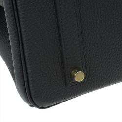 Hermes Black Togo Birkin 35