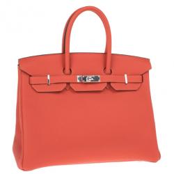 Hermes Geranium Birkin Bag 35