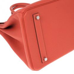 Hermes Geranium Birkin Bag 35
