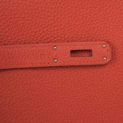 Hermes Geranium Birkin Bag 35