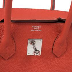 Hermes Geranium Birkin Bag 35
