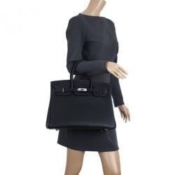 Hermes Black Togo Leather Birkin 35