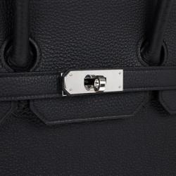 Hermes Black Togo Leather Birkin 35