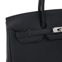 Hermes Black Togo Leather Birkin 35
