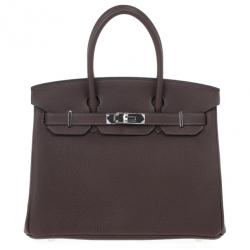Hermes Cacao Togo Birkin 30 