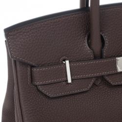 Hermes Cacao Togo Birkin 30 