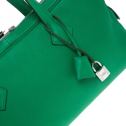 Hermes Bamboo Clemence Leather Victoria II Bag